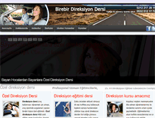 Tablet Screenshot of birebirdireksiyondersi.com